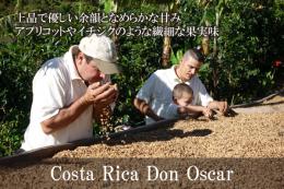コスタリカ　タラス地区マイクロロット（中煎り）
